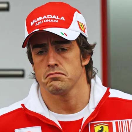 Fernando Alonso sad at Ferrari