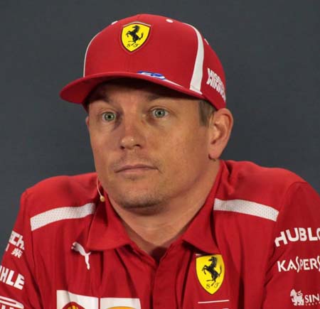Kimi Raikkonen at Ferrari