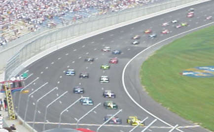 Green Flag Start of Race