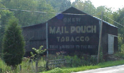 Chew Mail Pouch Tobacco Barn