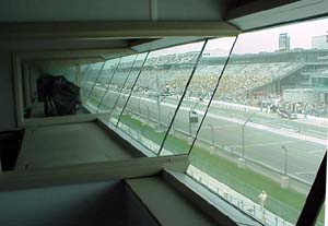 view from old press box