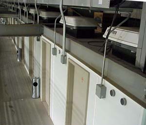 outside old press boxes