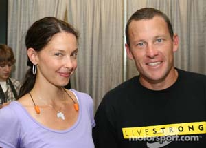 Ashley Judd and Lance Armstrong