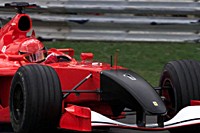 a Ferrari in mourning