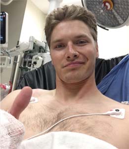 Josef Newgarden recovering in hospital 2016